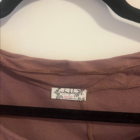 Free People Mauve Long Sleeve Top - Picture 6 of 6